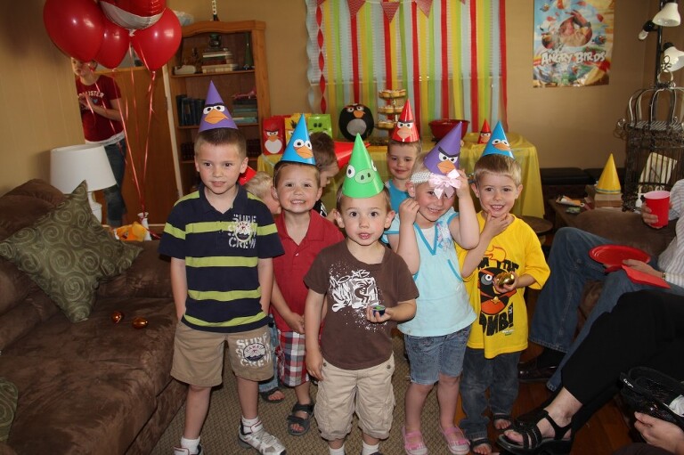 angry bird birthday party 