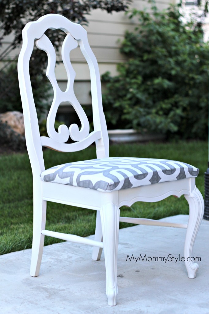 Chair Diy Paint Redo Home Goods Mymommystyle.com  682x1024 