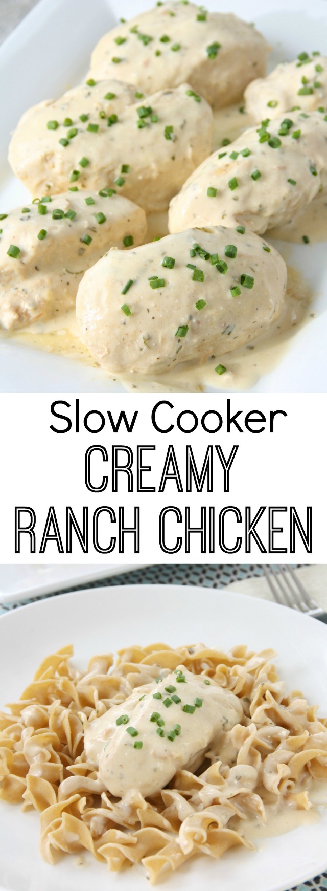 Slow Cooker Creamy Ranch Chicken - My Mommy Style