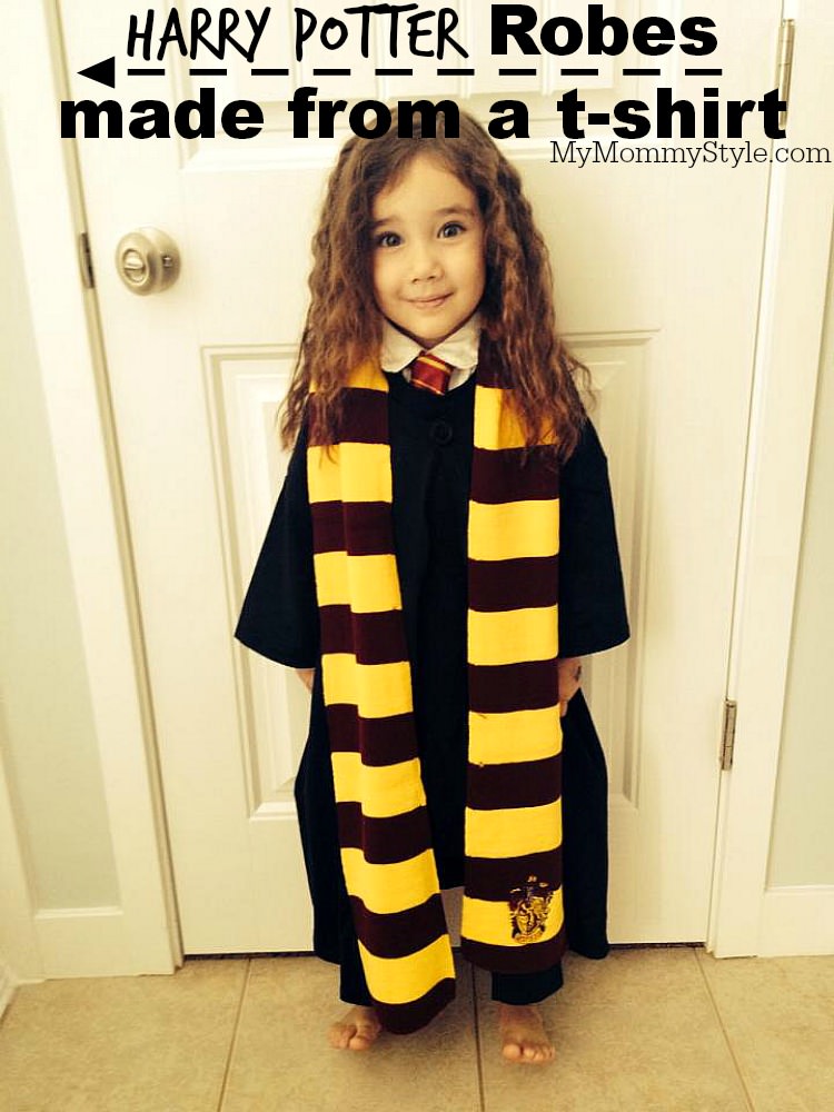 Pieces by Polly: Super Fast and Easy DIY Harry Potter Robe from a