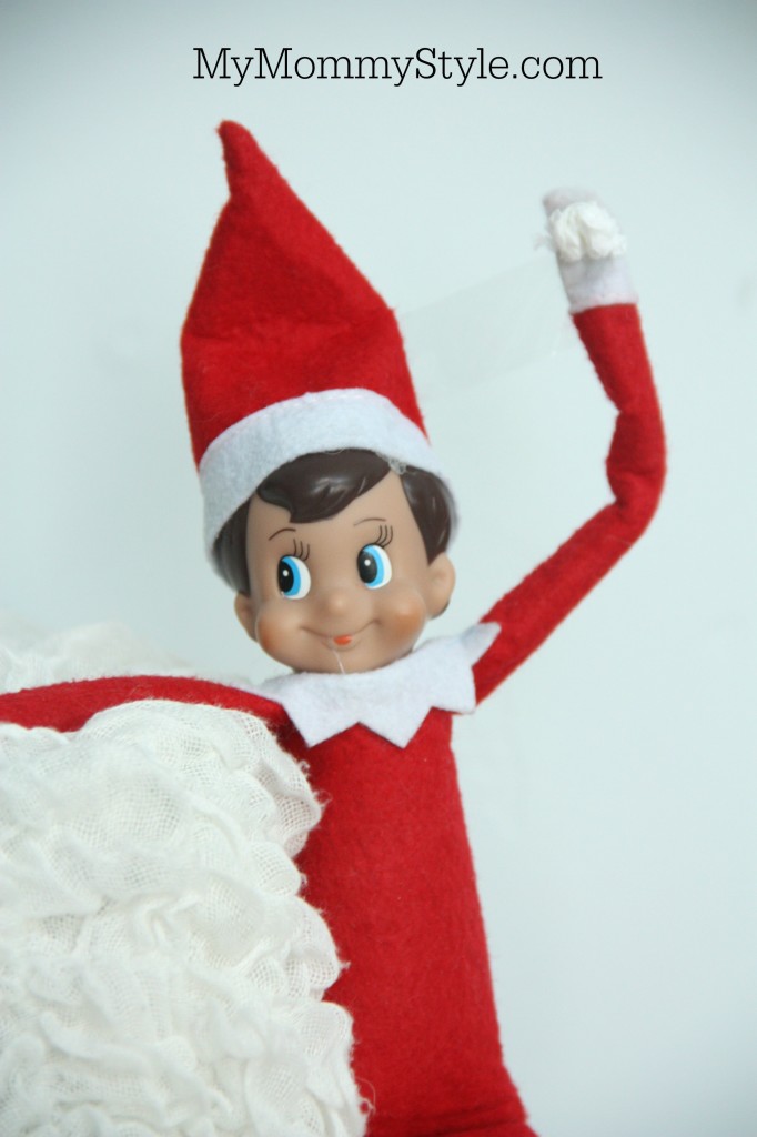 Elf on the Shelf + Frozen, Attack the Snow Monster - My Mommy Style