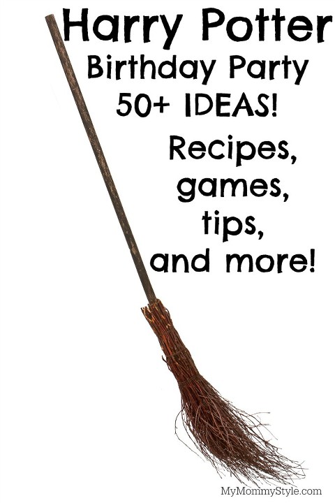 Planning a Harry Potter Birthday Party: Recipes, Tips, and more! - My Mommy  Style