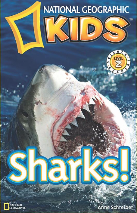 Shark Books for Kids "National Geographic Kids Sharks" 