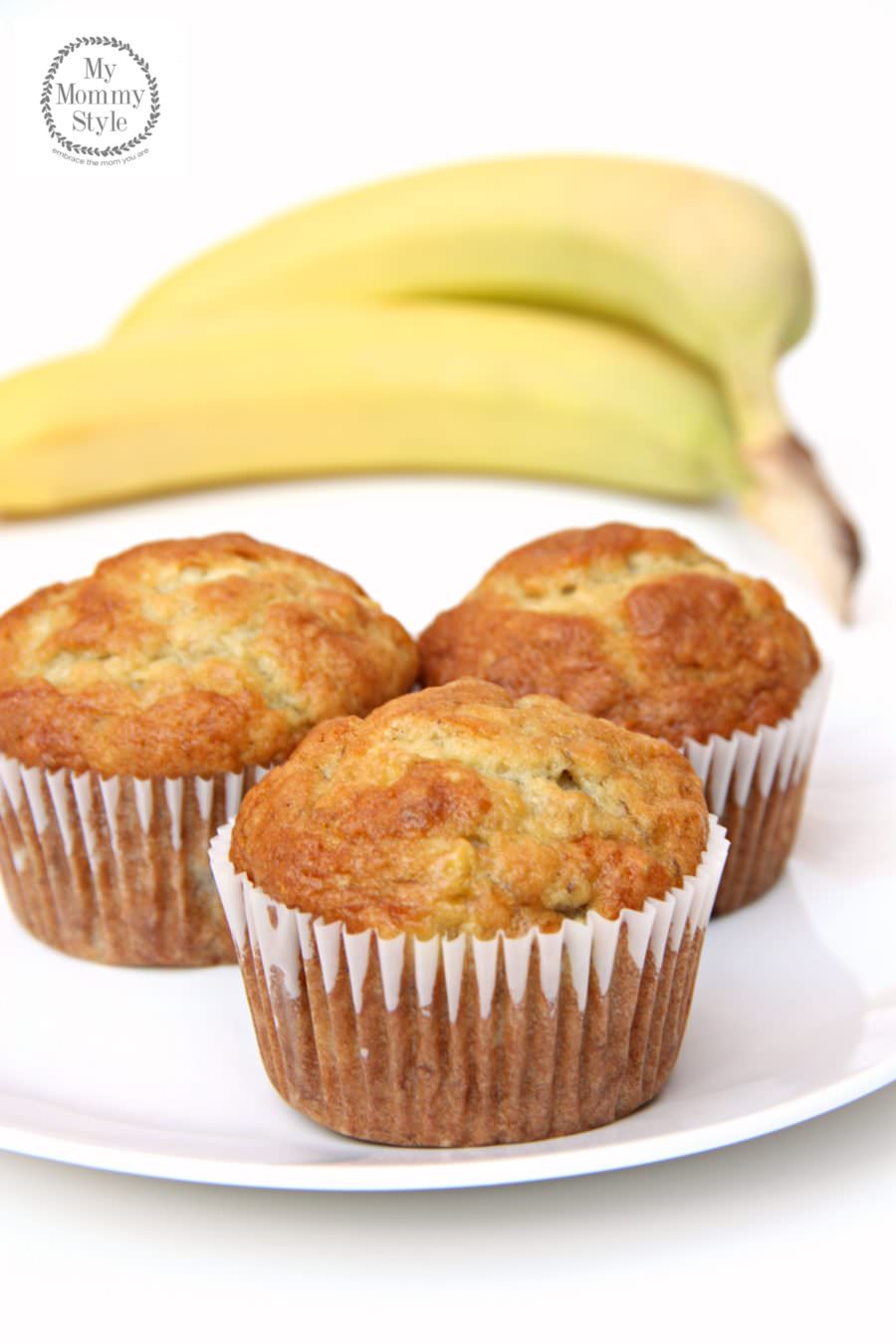 Perfect Banana Muffins {with video} - My Mommy Style