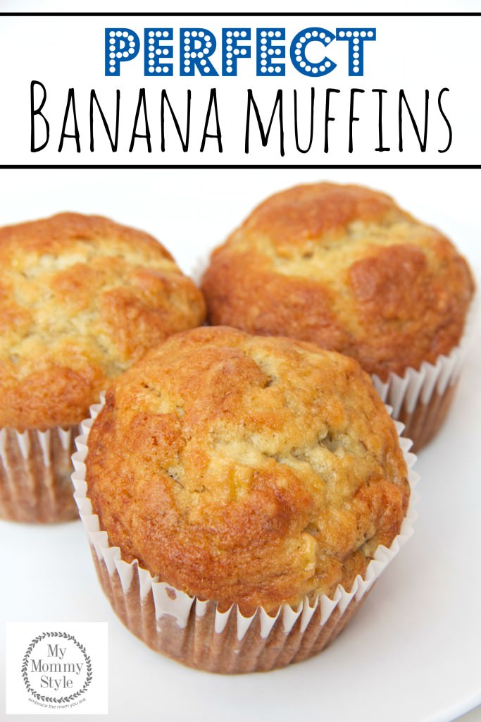 Perfect Banana Muffins {with video} - My Mommy Style