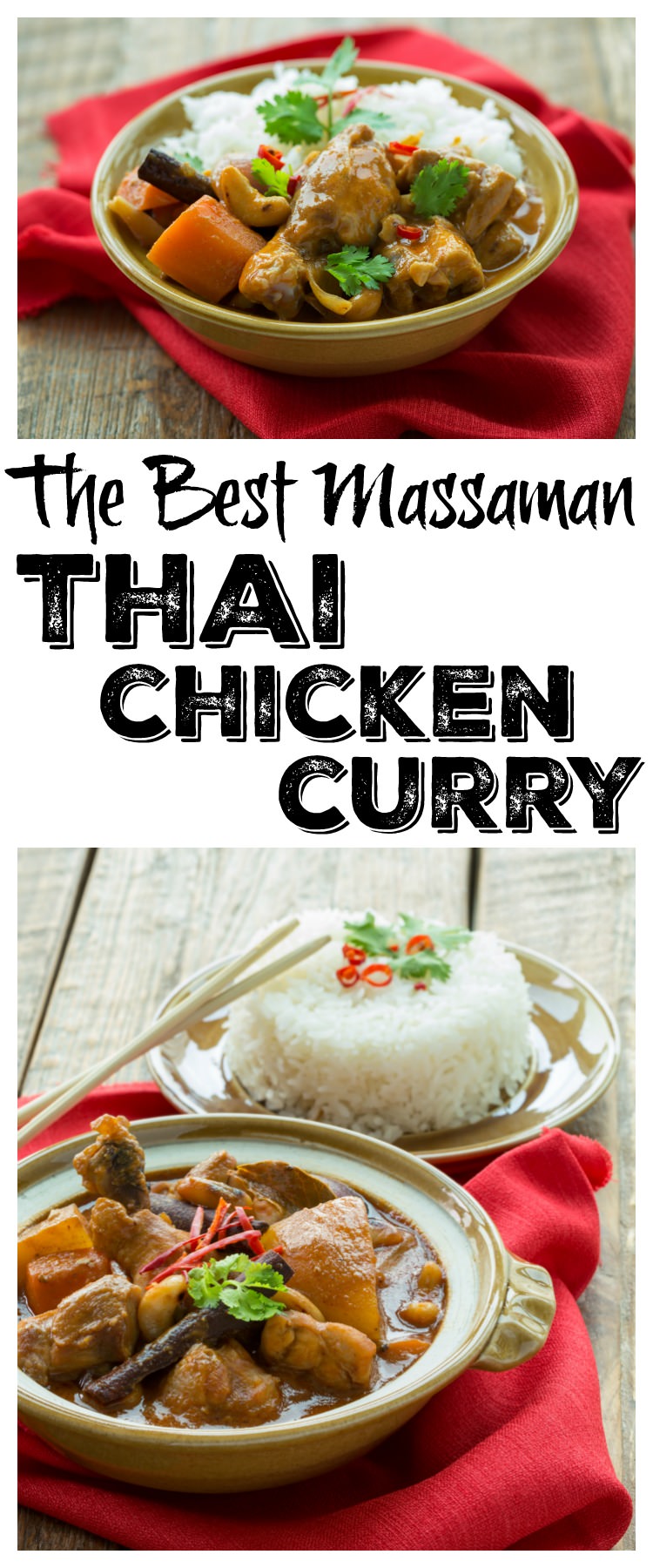 The Best Massaman Thai Chicken Curry Recipe - My Mommy Style