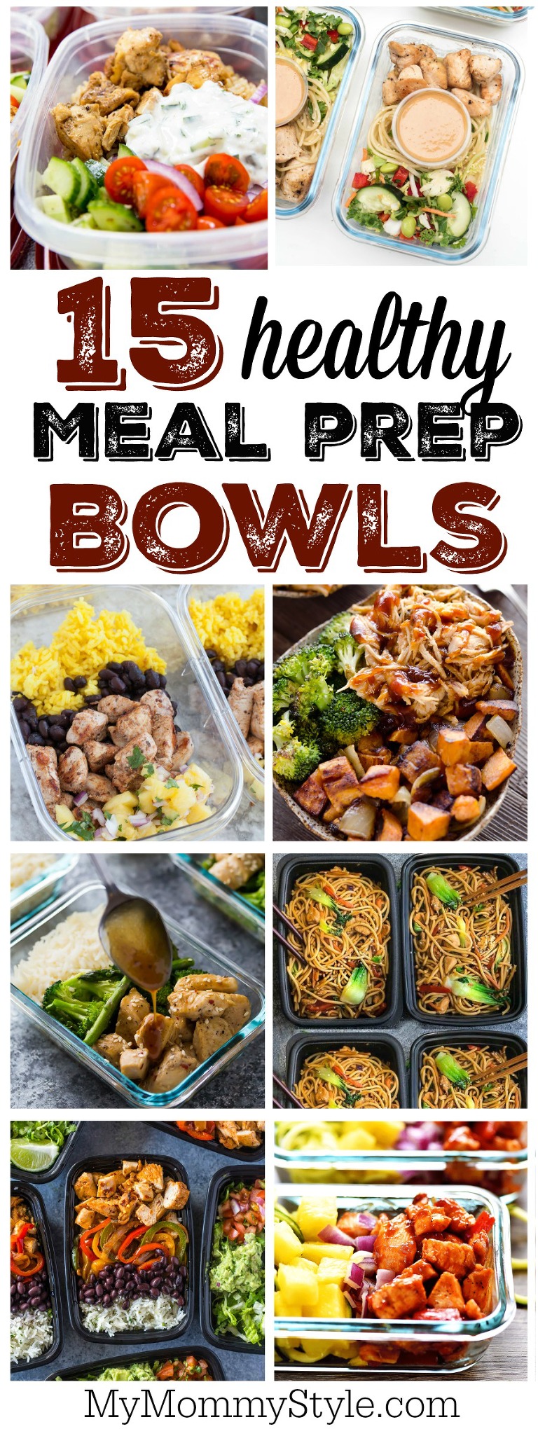 Hawaiian Chicken Meal Prep Bowls - Life In The Lofthouse
