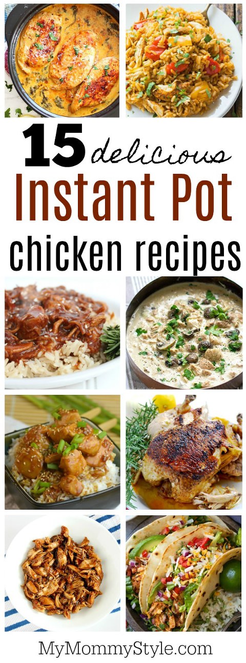 Instant Pot Chicken and Brown Rice {Comfort Food} - My Mommy Style